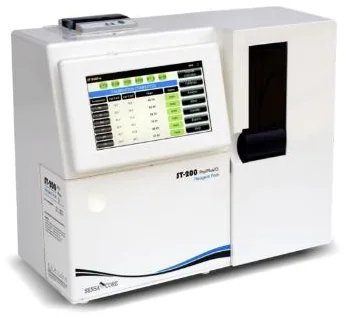 ST-200 Pro, electrolytes with a self-wiping sampler