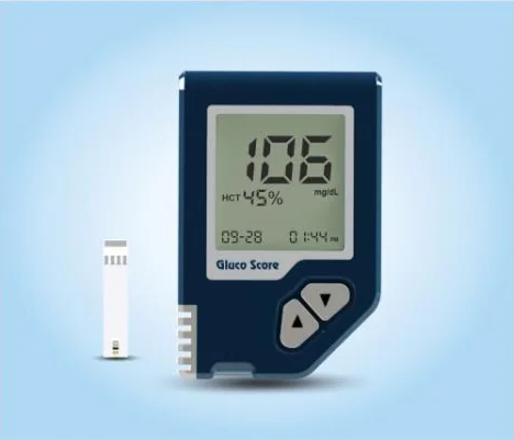 Gluco Score, blood glucose meter